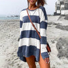 Striped Long Sleeve Pullover (4 Colors)