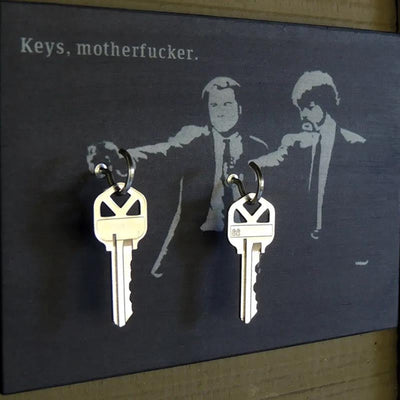 Funny Fiction Key Holder