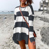 Striped Long Sleeve Pullover (4 Colors)