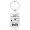 Whenever You Feel Overwhelmed - Inspirational Keychain - A916