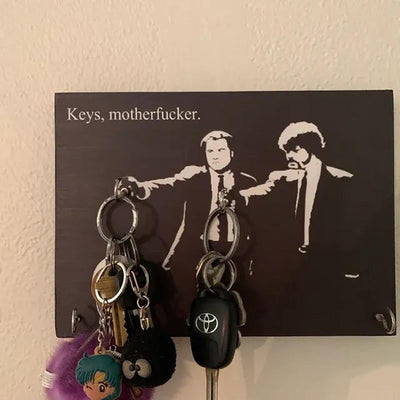 Funny Fiction Key Holder