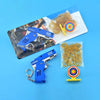 All Metal Mini Folding Rubber Band Gun Outdoor Military Sport Toy Keychain