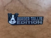 Border Collie Car Badge Laser Cutting Car Emblem CE020