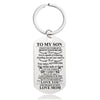 Mom To Son - You Will Never Lose - Inspirational Keychain - A909