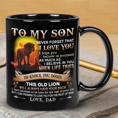 Dad To Son - Never Forget I Love You A866 - Coffee Mug