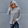 Leopard Print Cozy Sweatshirt