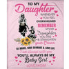 To My Daughter - From Mom - A327 - Premium Blanket