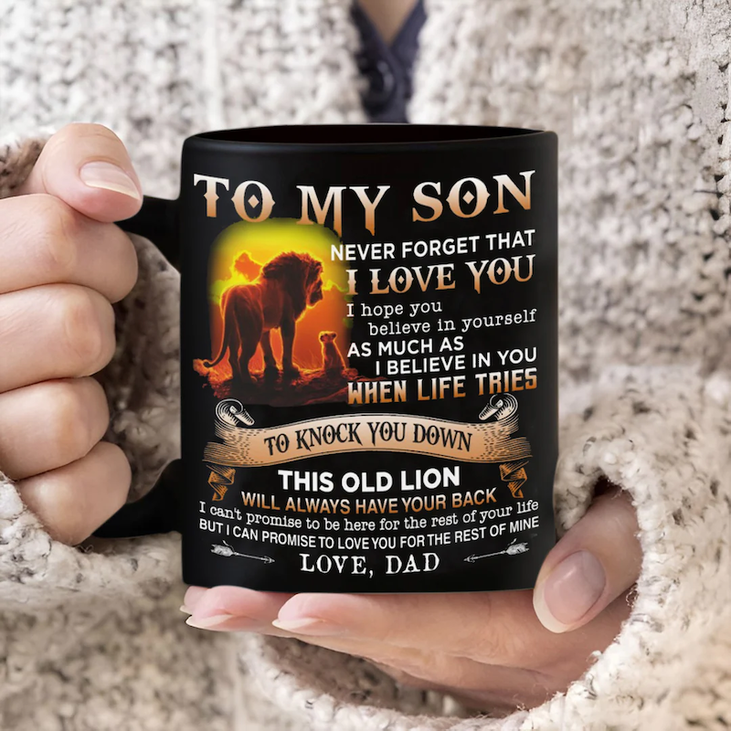 Dad To Son - Never Forget I Love You A866 - Coffee Mug