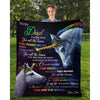 To My Dad - From Son - A317 - Premium Blanket