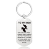 To My Mom - You Are The Only Person - Inspirational Keychain - A917