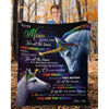 To My Mom - From Son - A317 - Premium Blanket