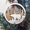 Wooden Handcraft Ornaments - Christmas Tree Pendants