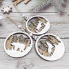 Wooden Handcraft Ornaments - Christmas Tree Pendants