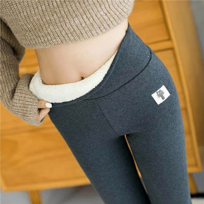 Super Thick Cashmere Wool Leggings