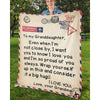 To My Granddaughter - From Grandma - A325 - Premium Blanket