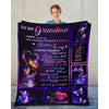 To My Grandma - From Grandddaughter - Butterfly A315 - Premium Blanket