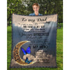 To My Dad - From Daughter - Butterfly A314 - Premium Blanket