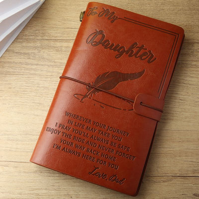 Enjoy The Ride - Vintage Journal Notebook