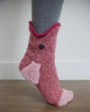 Knit Crocodile Socks