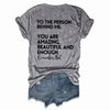 You Are Amazing Beautiful And Enough Crew Neck T-shirt