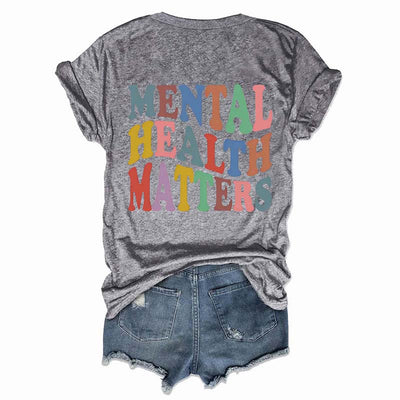 Mental Health Matters Crew Neck T-shirt