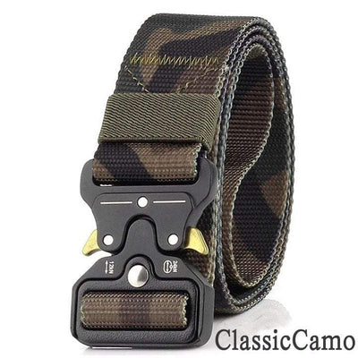 Military Style Tactical Nylon Belt