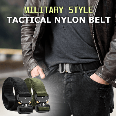 Military Style Tactical Nylon Belt