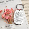 Mom To Son - Just Do Your Best - Inspirational Keychain