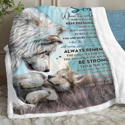 Wolf A246 - Premium Blanket