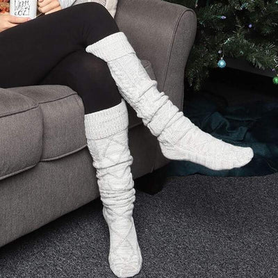 Over The Knee Knit Socks