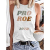 Women's Pro Roe 1973 Print Sleeveless T-Shirt