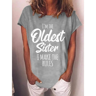 I'm the Youngest Sister Rules Don't Apply To Me T-shirts