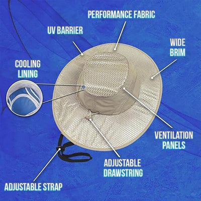 Sunstroke-Prevented Cooling Hat