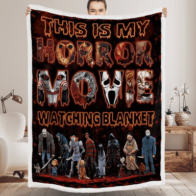 This Is My Horror Movie Watching Blanket