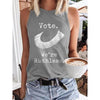 Letter Printed Vest