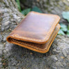 To My Daughter From Dad - Leather Bifold Wallet