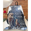 To My Grandma - From Granddaughter - A371 - Premium Blanket