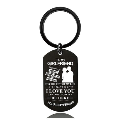 I Love You And I Will Forever Be Here - Inspirational Keychain - A913