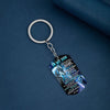 Let It Go - Wolf Multi Colors Personalized Keychain A882