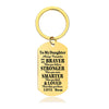 Always Remember You Are Braver Than You Believe - Inspirational Keychain - A918